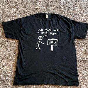 Fruit of the Loom Black Short Sleeve Tee